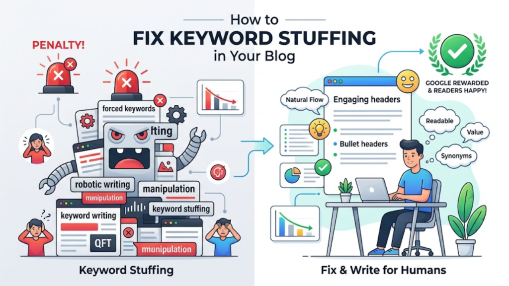 How to Fix Keyword Stuffing in Your Blog