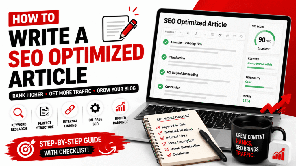 How To Write a SEO Optimized Article