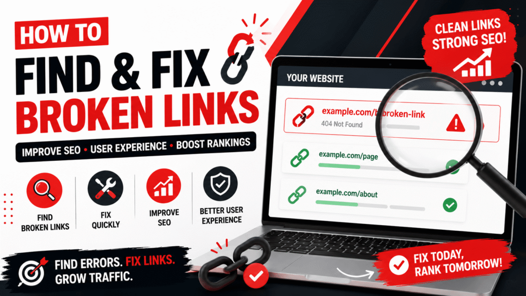 How to Find and Fix Broken Links for Better SEO