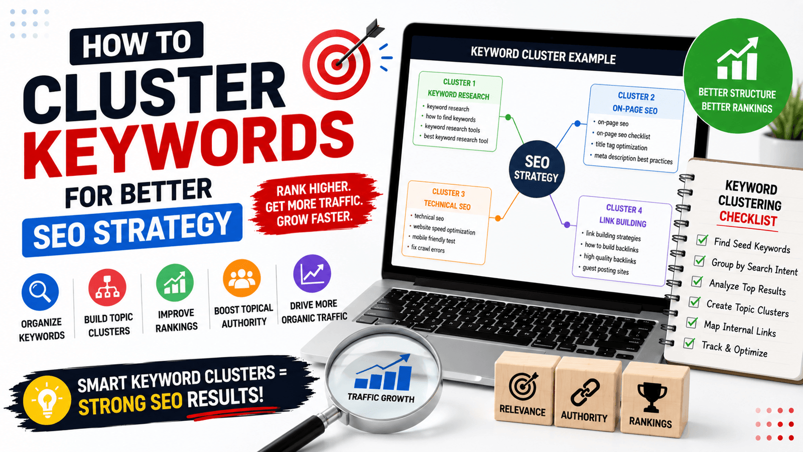 How to Cluster Keywords for Better SEO Strategy