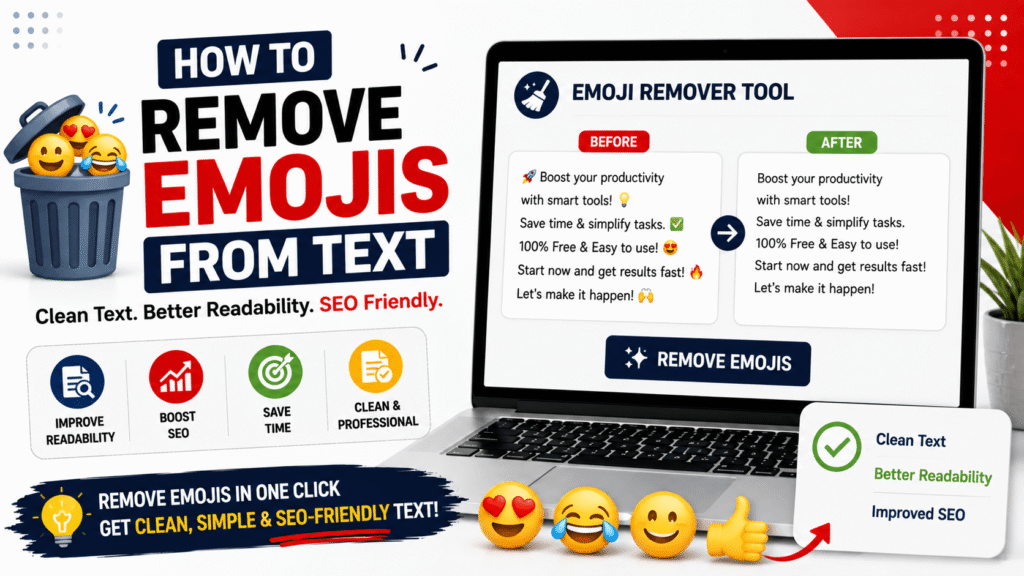 How to Remove Emojis from Text