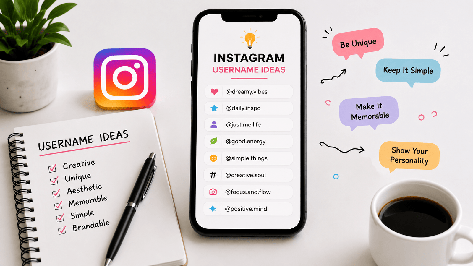 Tips for choosing a good Instagram username