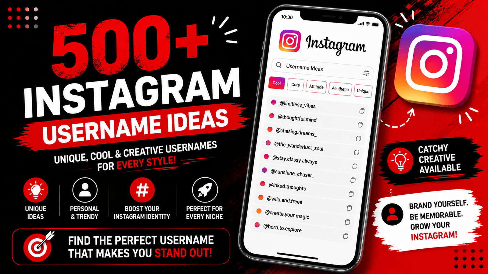 Instagram Username Ideas