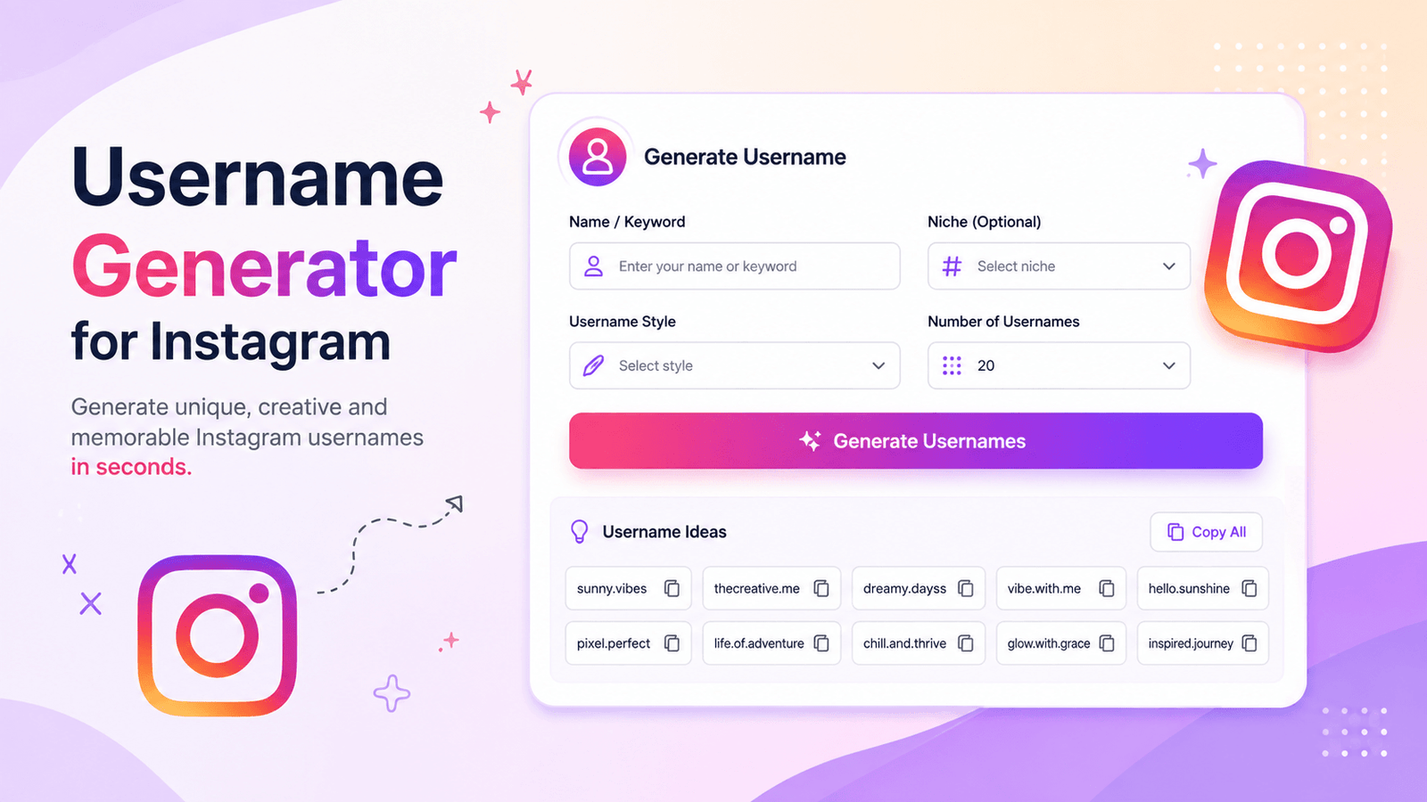 Instagram Username Generator