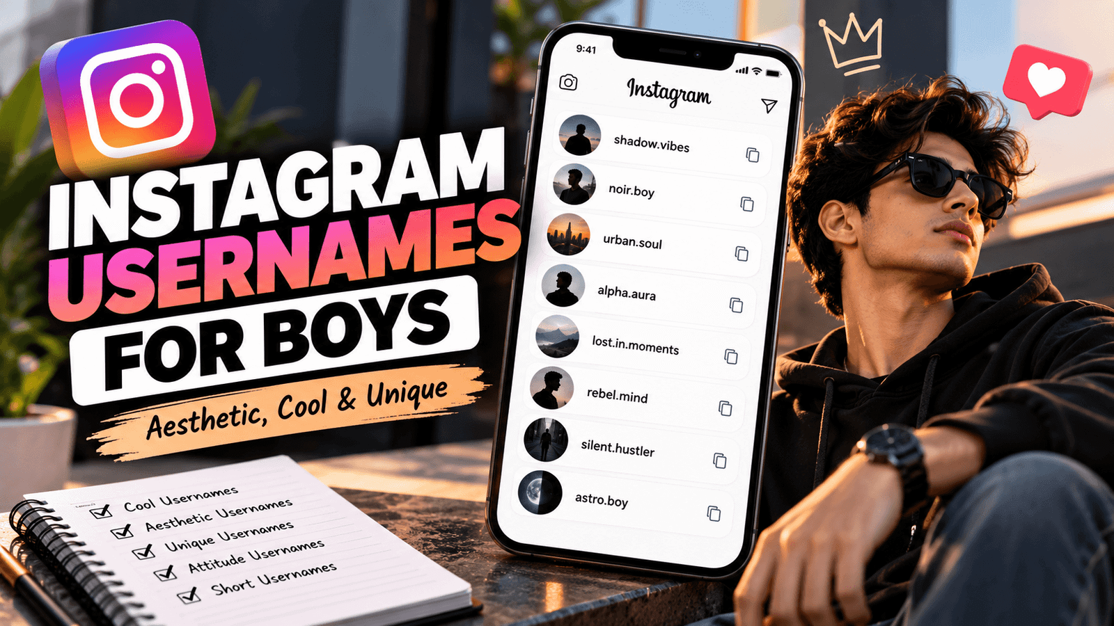 Instagram Usernames for Boys