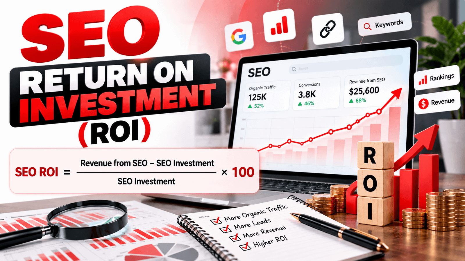 How to calculate SEO ROI: formula, examples, and tips